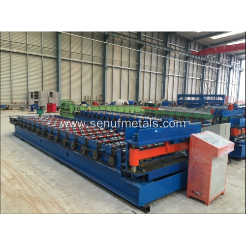 Container panel making machine ibr sheet roll forming